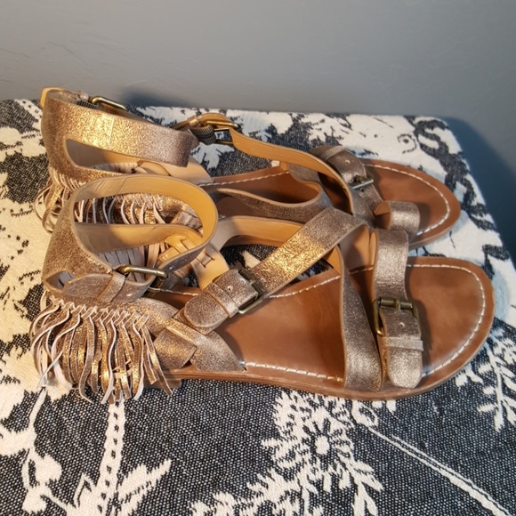 Anthropologie Shoes - Anthro Sigerson Morrison Allegra Leather Sandals